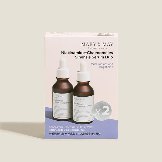 MARY & MAY - NIACINAMIDE + CHAENOMELES SINENSIS SERUM