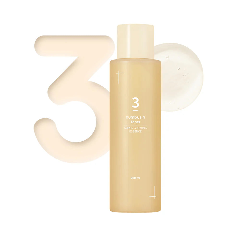 NUMBUZ:N - NO3 SUPER GLOWING ESSENCE TONER