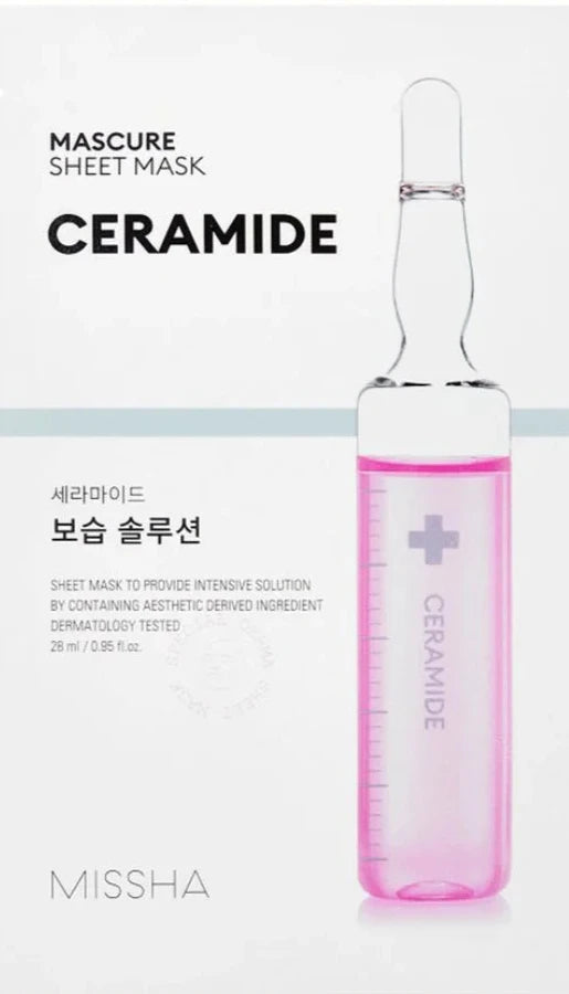 MISSHA - CERAMIDE - MASCURE MOISTURE BARRIER SOLUTION MASK