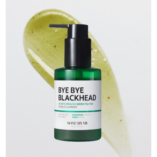 SOME BY MI - BYE BYE BLACKHEAD MIRACLE GREEN TEA TOX BUBBLE CLEANSER