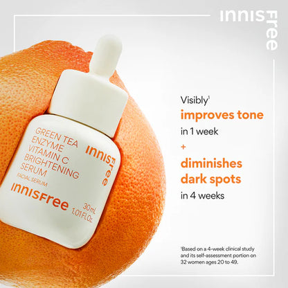 INNISFREE - VITAMIN C GREEN TEA ENZYME BRIGHTENING SERUM