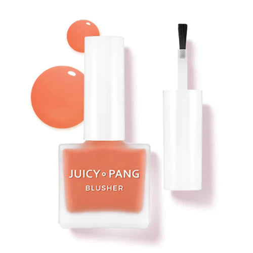 Blush liquide A'PIEU, effet rosé naturel avec une texture légère et hydratante