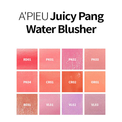 A'PIEU - JUICY-PANG WATER BLUSHER PK03