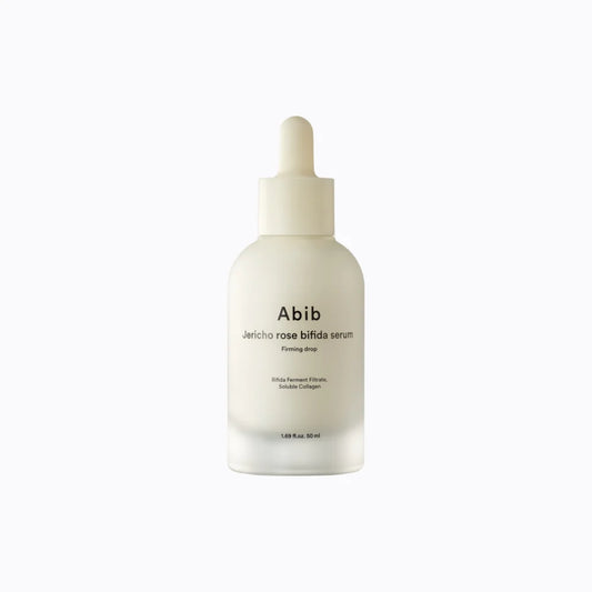 Abib Jericho Rose Bifida Serum, enrichi en bifida ferment lysate pour hydrater et renforcer la peau, disponible à Sakura Bloom Morges.