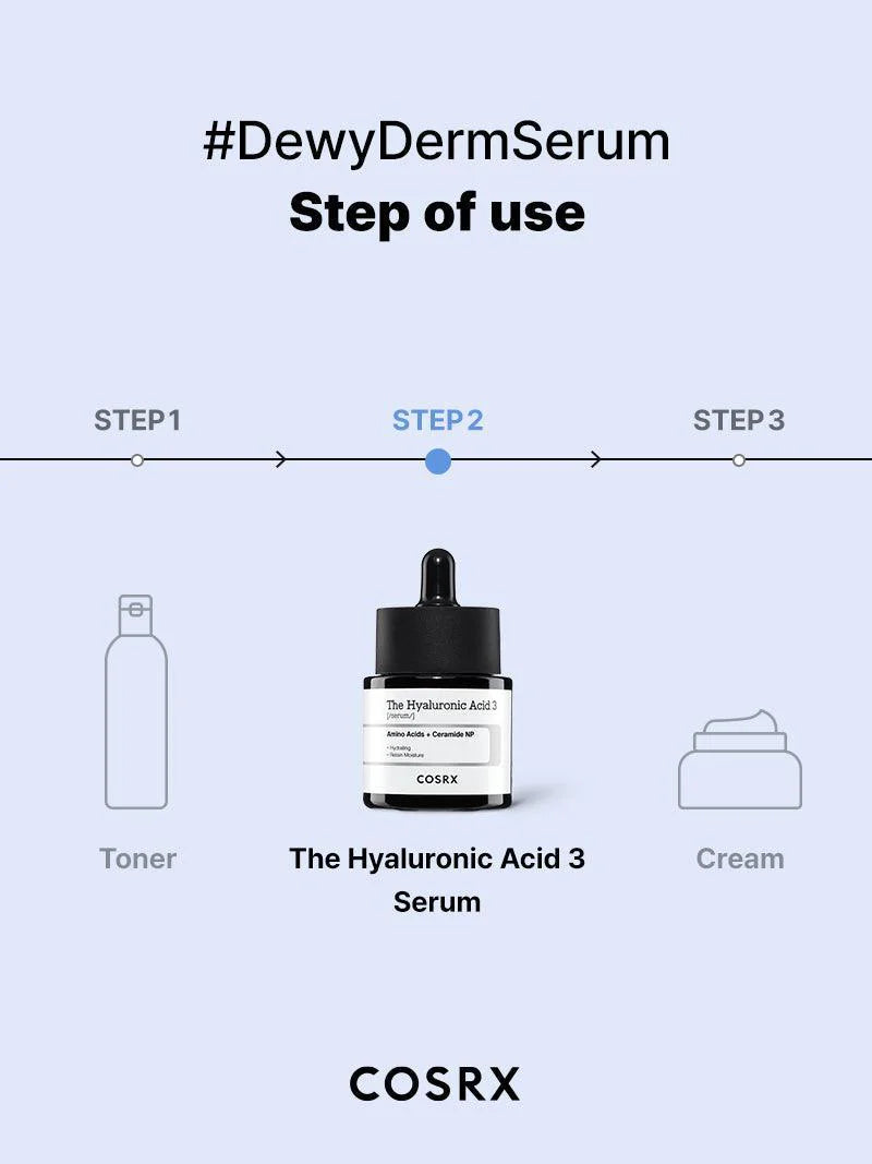 COSRX - THE HYALURONIQUE ACID 3